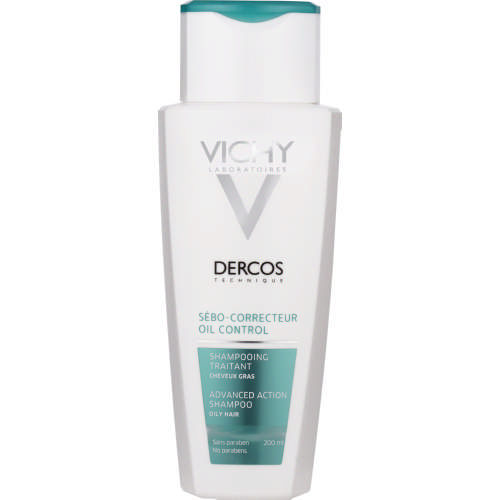 Vichy Dercos Oil Control Treatment Shampoo 200ml