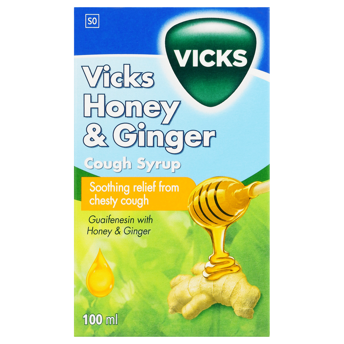 Vicks Cough Syrup Honey & Ginger 100ml