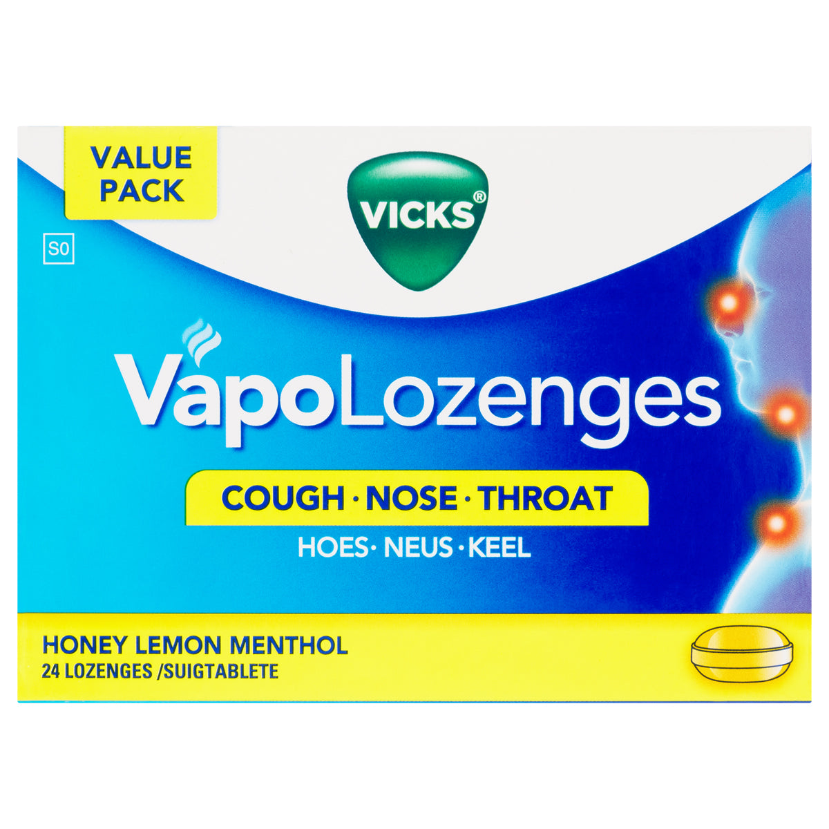 Vicks Lozenges 24's