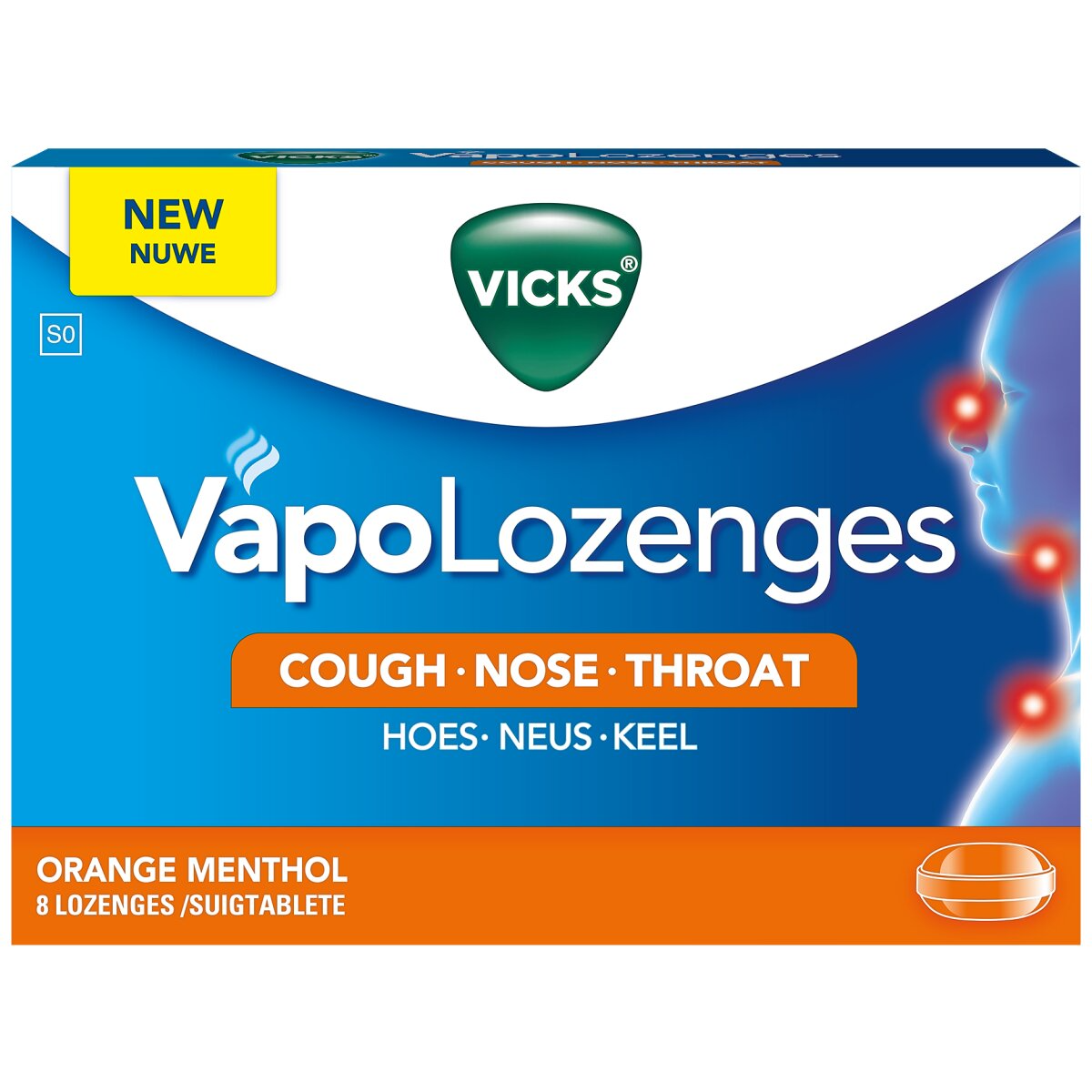 Vicks Lozenges 8's