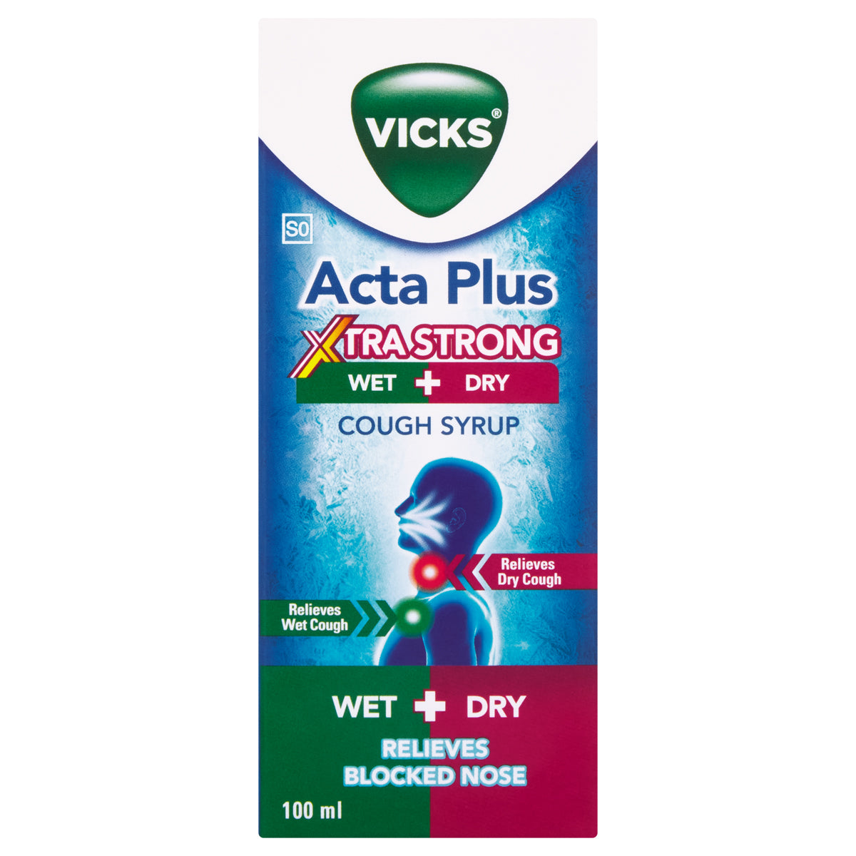 Vicks Xtra Strong Syrup 100ml