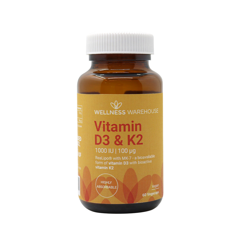 Wellness Vitamin D3 & K2 60s