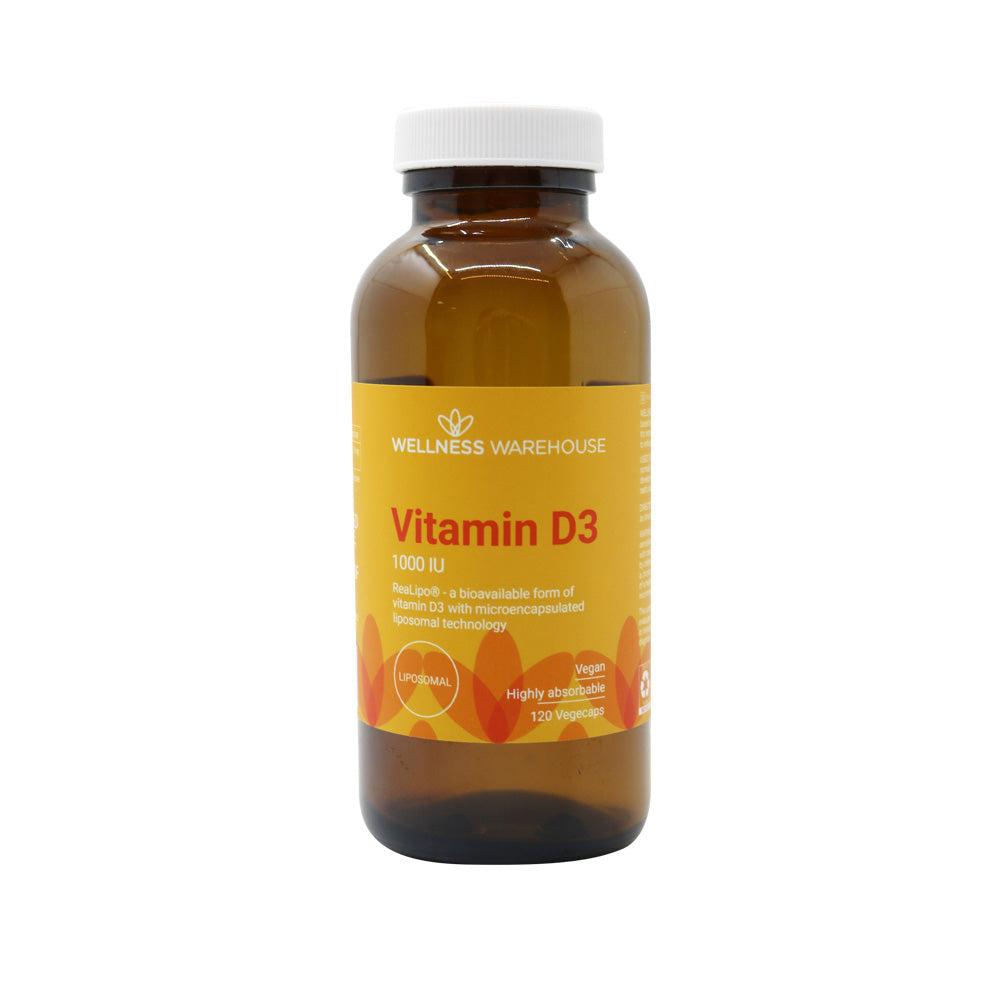 Wellness Vitamin D3 1000iu Vegan 120s