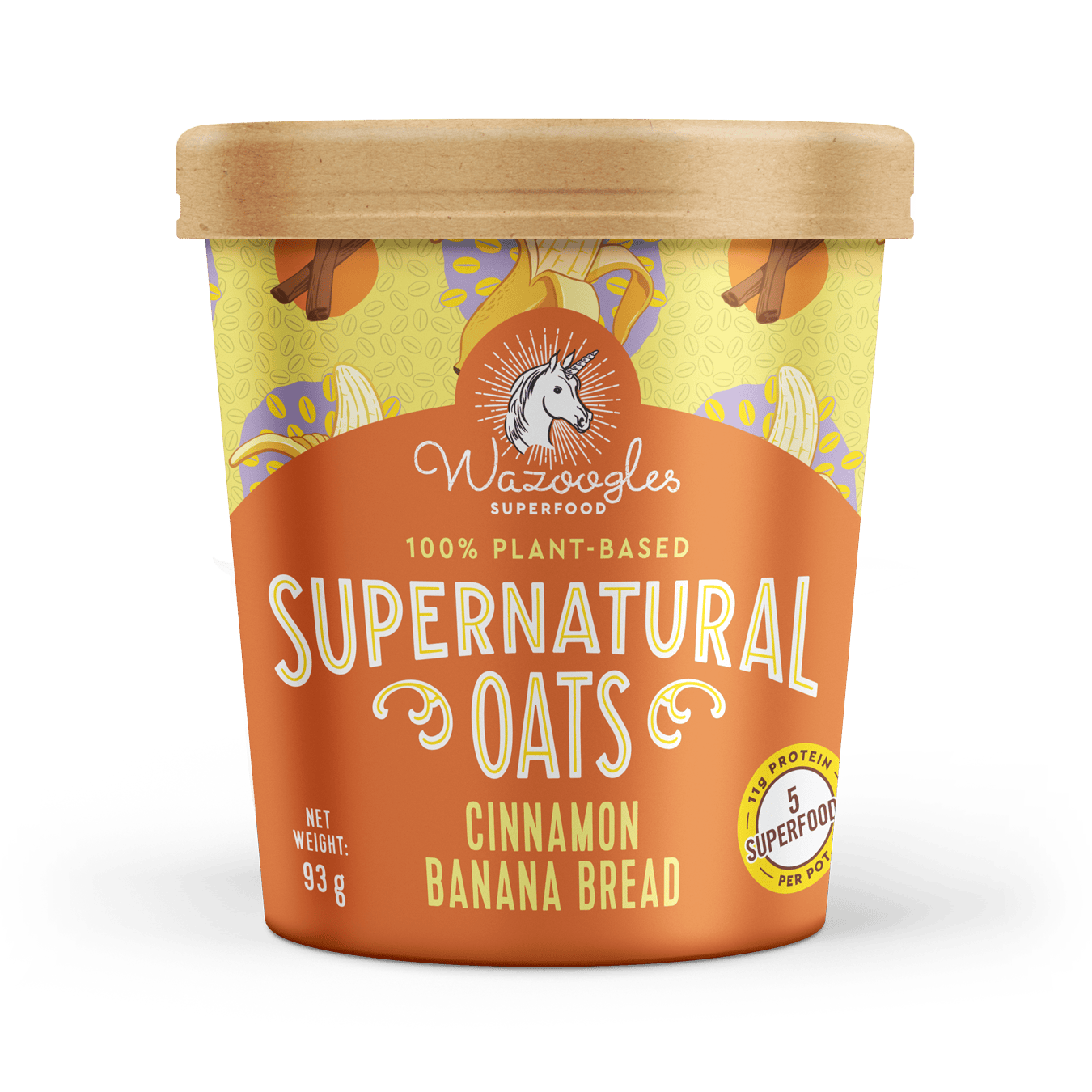 Wazoogles Cinnamon Banana Bread 95g