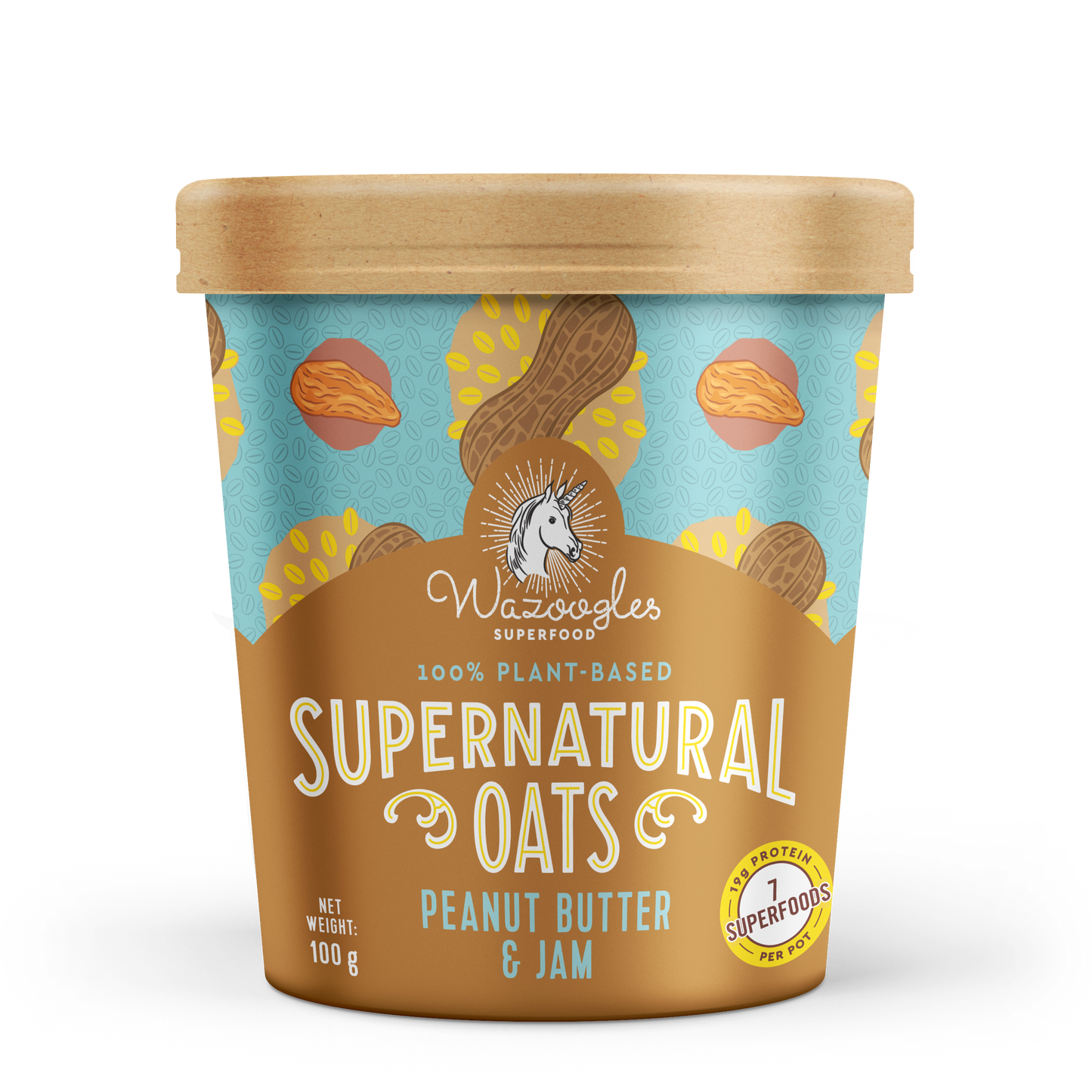 Wazoogles Peanut Butter & Jam 100g