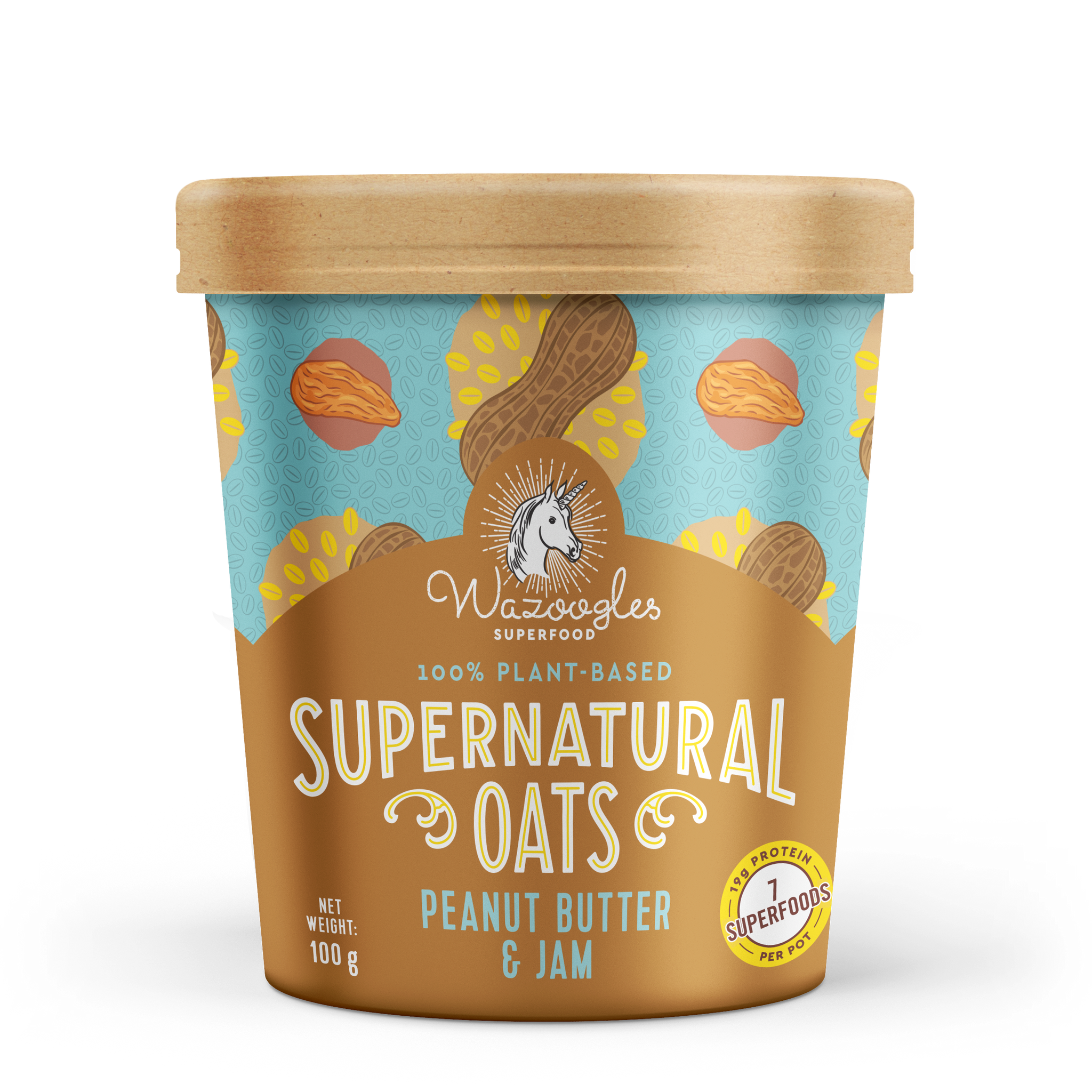Wazoogles Peanut Butter & Jam 100g