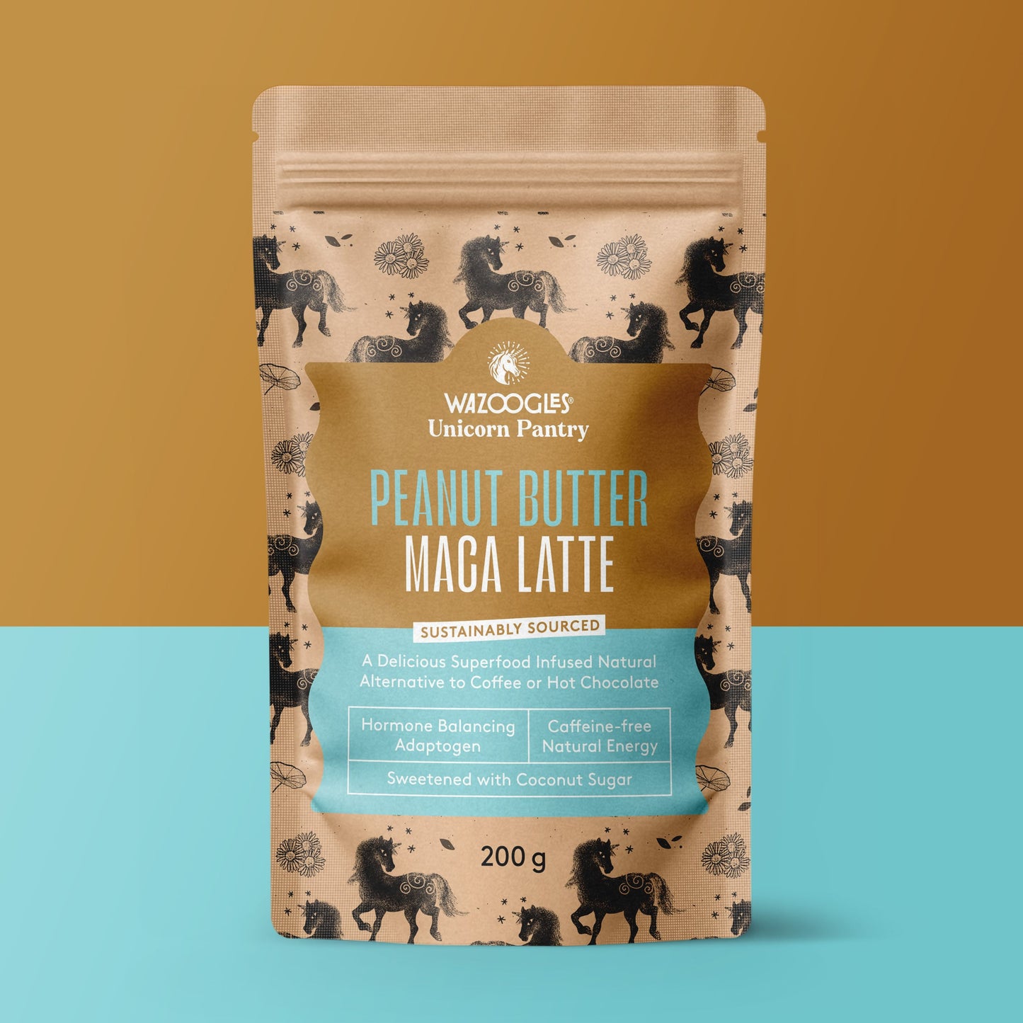 Wazoogles Peanut Butter Maca Latte