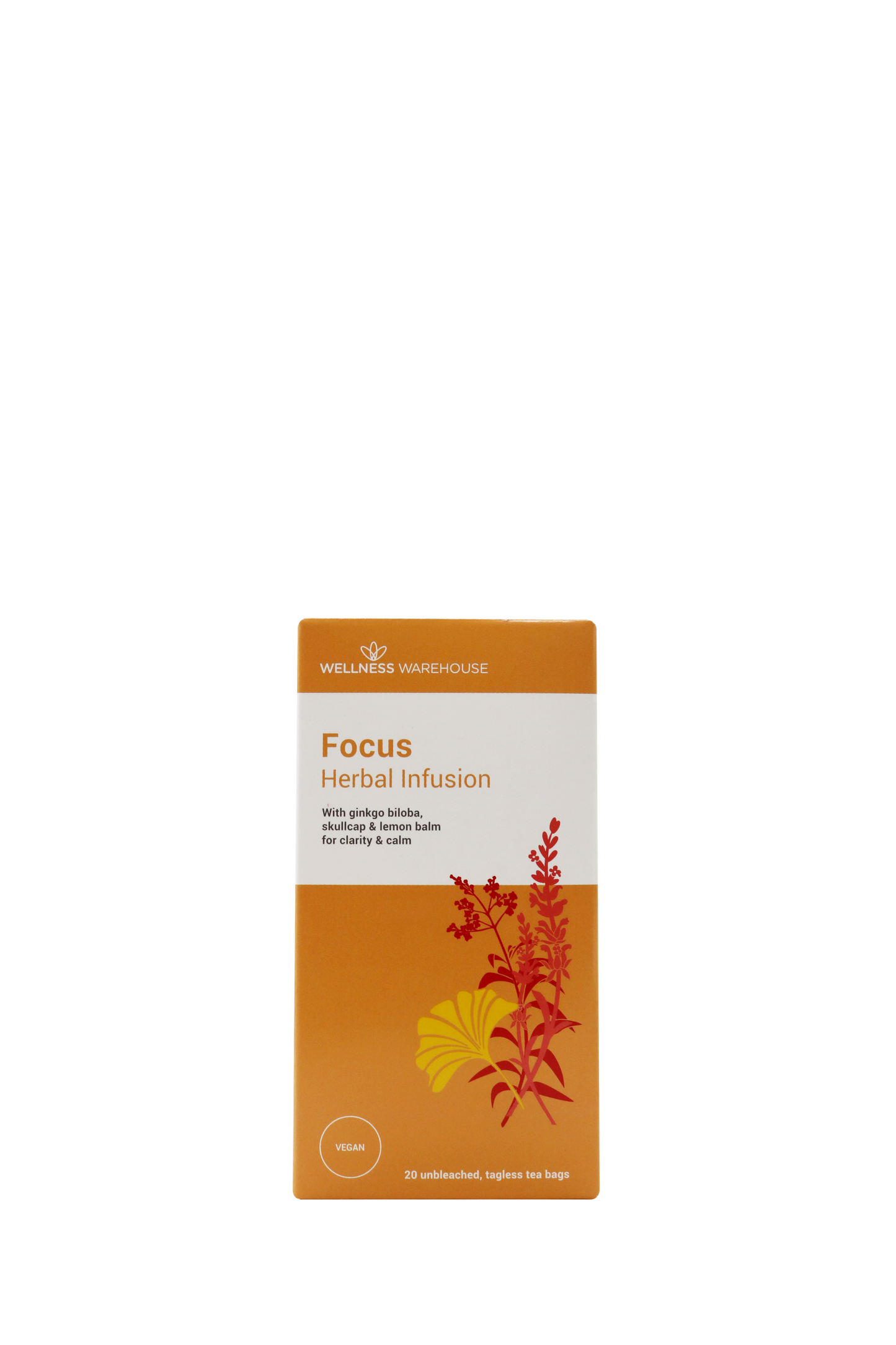 Wellness Tea Focus Herbal Infusion 20s