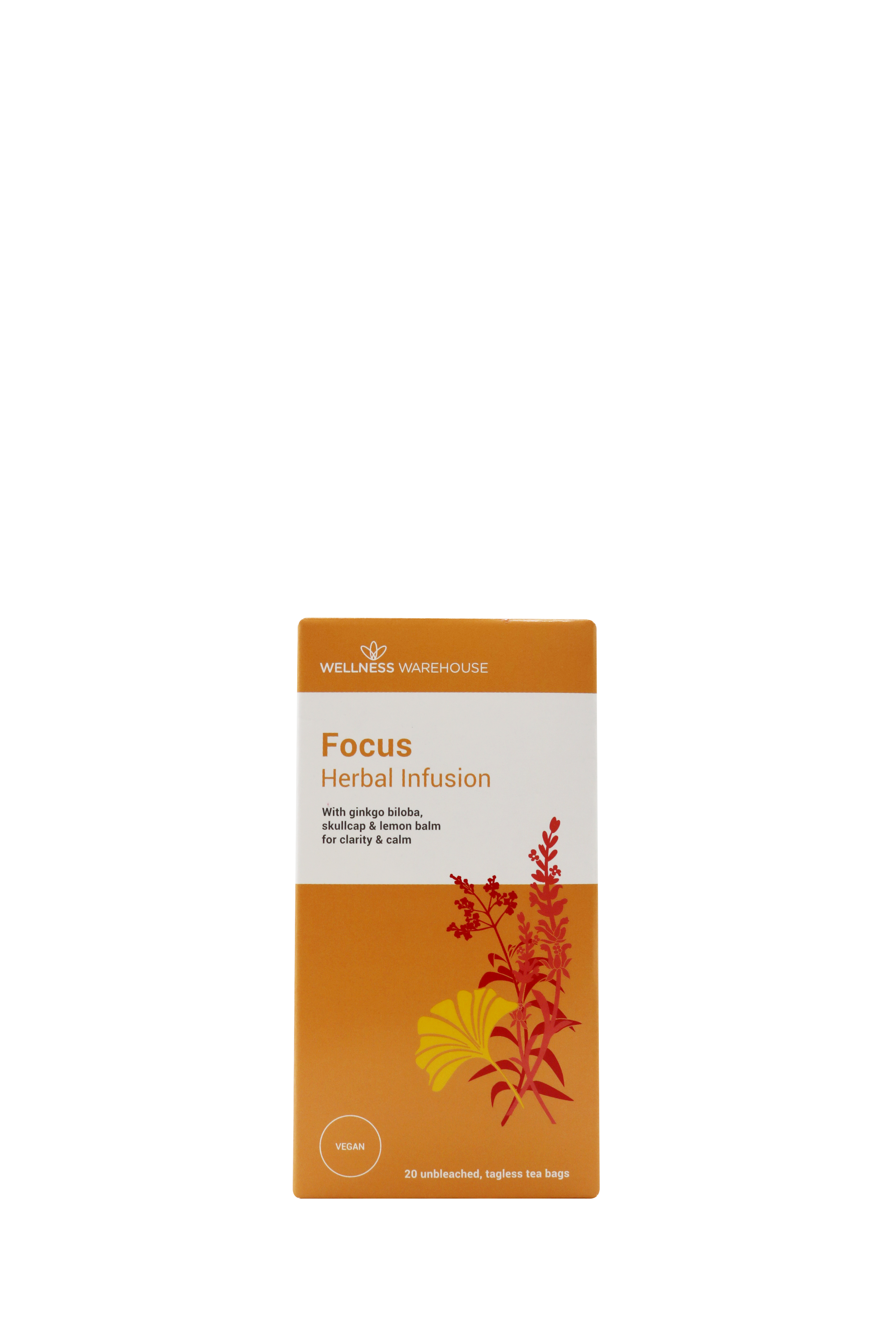 Wellness Tea Focus Herbal Infusion 20s