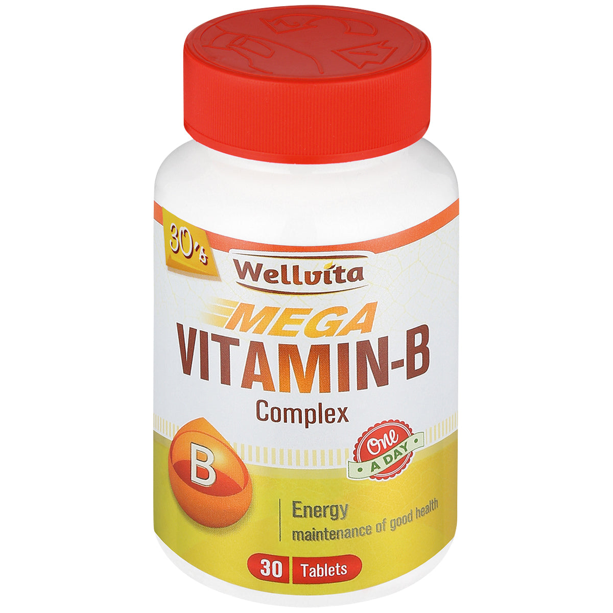 Wellvita Vitamin B Complex 30 Tab