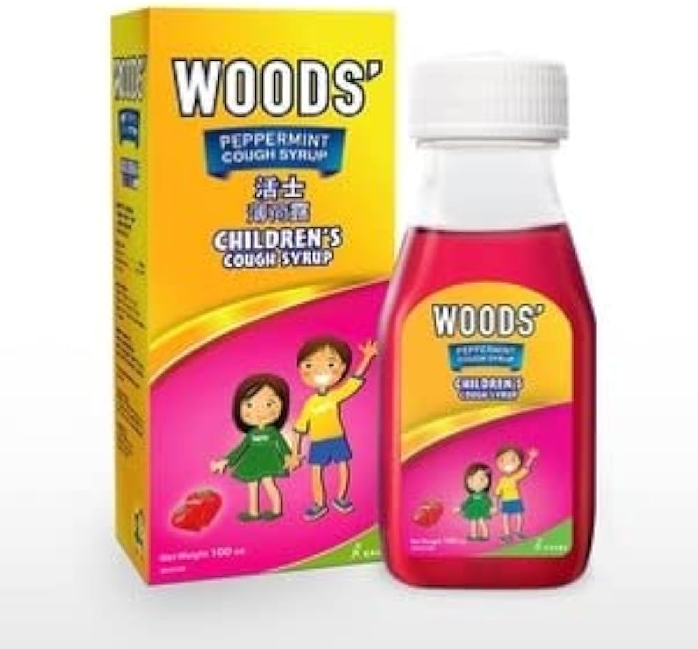 Woods' Peppermint Cough Syrup For Children 100ml