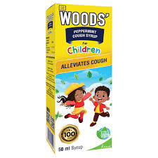 Woods Peppermint Cure Syrup Pedeatric 50ml