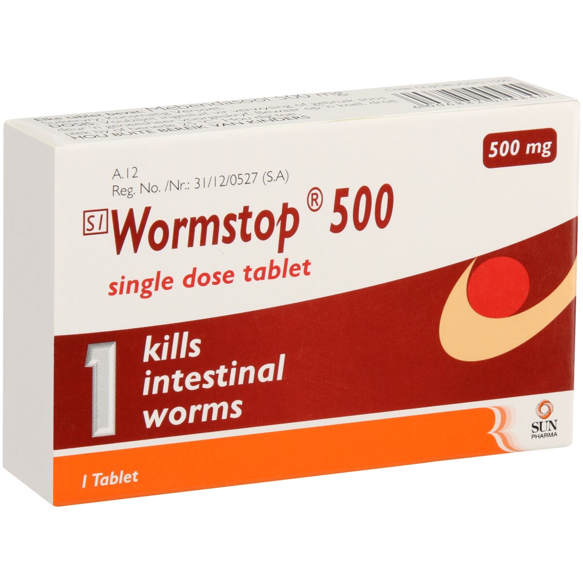 Wormstop 500mg Tablets 1s
