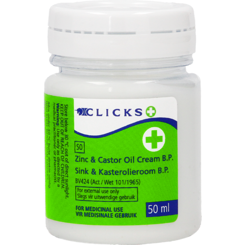 Zinc & Castor Oil Cream 50g