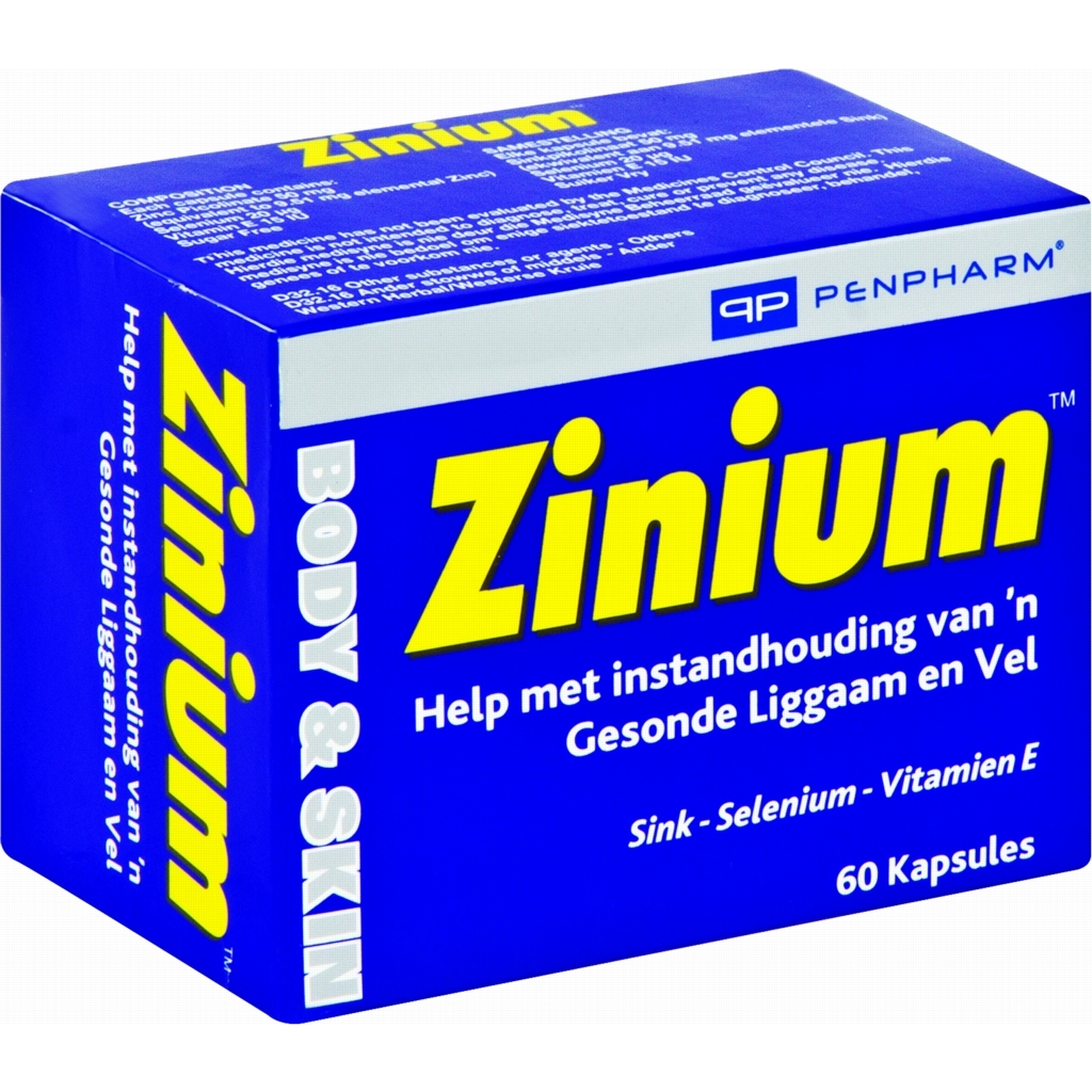 Zinium Caps 60's