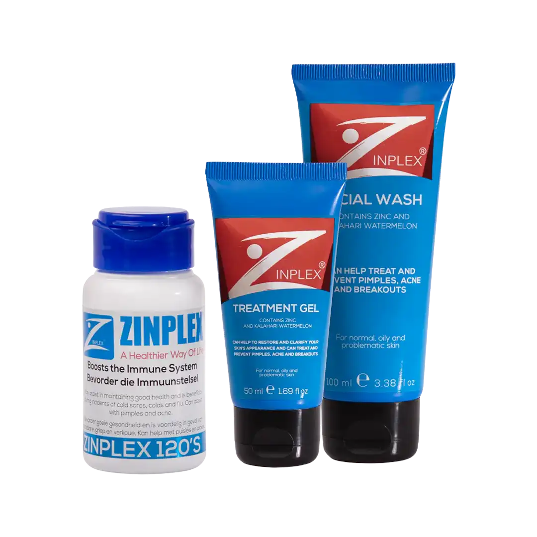 Zinplex 3 Piece Skin Care Combo