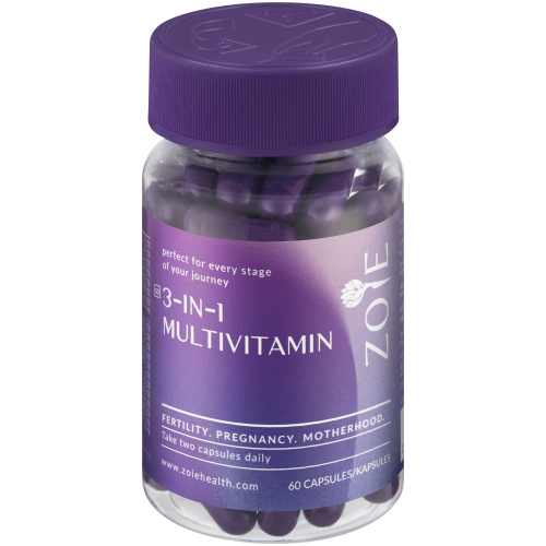 Zoie Health 3-In-1 Multivitamin 60 Capsules