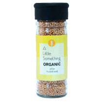 A Little Something Organic Yellow Mustard Seeds Flip Top 70g