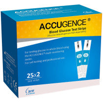AccuG GDH Glucose Test Strips 50s