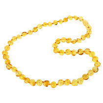 Baltic Amber Adult Necklace - Lemon 45cm