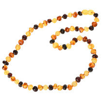 Baltic Amber Adult Necklace - Mixed 45cm