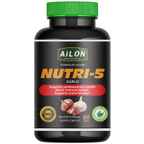 Ailon Naturals Nutri-5 Garlic Capsules – 60 Capsules