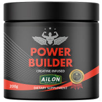 Ailon Naturals Power Builder Bioactive Sports Collagen & Creatine – 200 g
