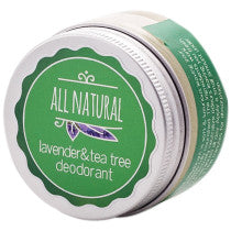 All Natural Deodorant Lavender Tea Tree 50ml