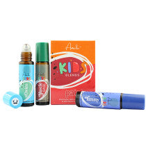 Amala Kids Pain Box 3 Pure Essential Oil Rollers For Pain Inflammation Stings 3 Pack