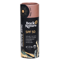 Back2Nature Active Zinc Mineral Sunscreen – Tan 40g