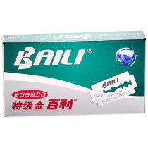Baili Double Edge Stainless Steel Razor Blade 5Pack 