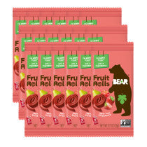 Bear Fruit Rolls Strawberry x 18 