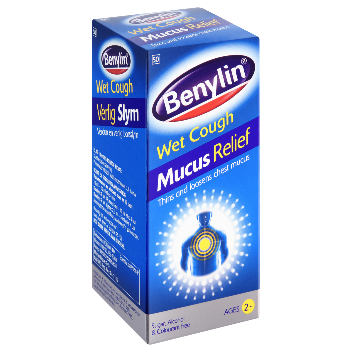 Benylin Wet Cough Syrup Mucus Relief 200ml