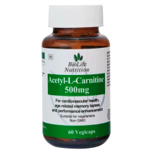 BioLife Acetyl-L-Carnitine 60 Capsules