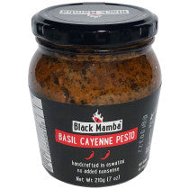 Black Mamba Basil & Cayenne Pesto 210g