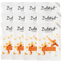 ButtaNutt Cinnamon Macadamia Spread Squeeze Pack (12 Pack) 