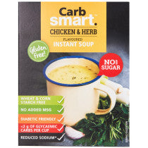 Carbsmart Chicken & Herb Instant Soup 4 Pack