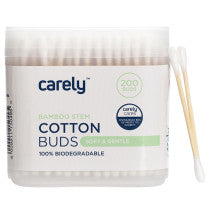 Carely Bamboo Stem Cotton Buds 200 Pack