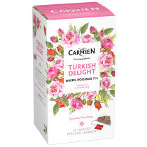 Carmien Green Rooibos Tea - Turkish Delight 20 Bags