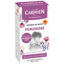 Carmien Feminine Tea - with Raspberry Leaf 20's