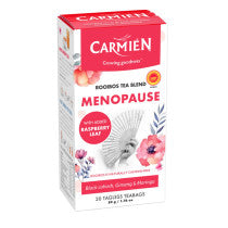 Carmien MENO Raspberry Rooibos Tea 20 Bags