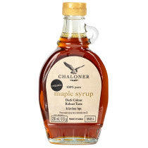 Chaloner Organic Maple Syrup Grade A Dark & Delicious 236ml