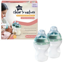 Tommee Tippee Closer To Nature Silicone Baby Bottle 260ml