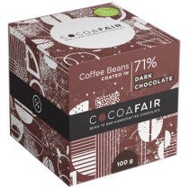 Cocoafair Coffee Beans in 71% Dark Chocolate 100g
