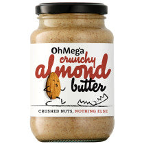 Oh Mega Crunchy Almond Butter 400g