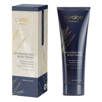 Curaloe Organic Invigorating Body Wash 81 Aloe Vera Reishi 200ml
