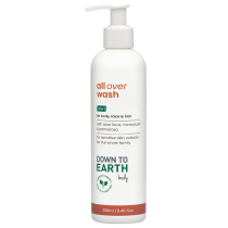 Down To Earth All Over Wash For Body Face Hair Multiple Sizes Multiple Sizes