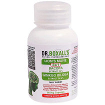 Dr. Boxall’s Lions Mane, Bacopa & Ginkgo Blend