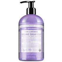 Dr Bronner Sugar Soap Pump Lavender 355ml 