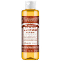 Dr Bronner S Pure Castile Liquid Soap Eucalyptus Multiple Sizes